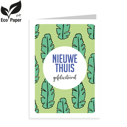 Kadokaart Eco Viva - Nieuwe thuis gefeliciteerd 20 stuks