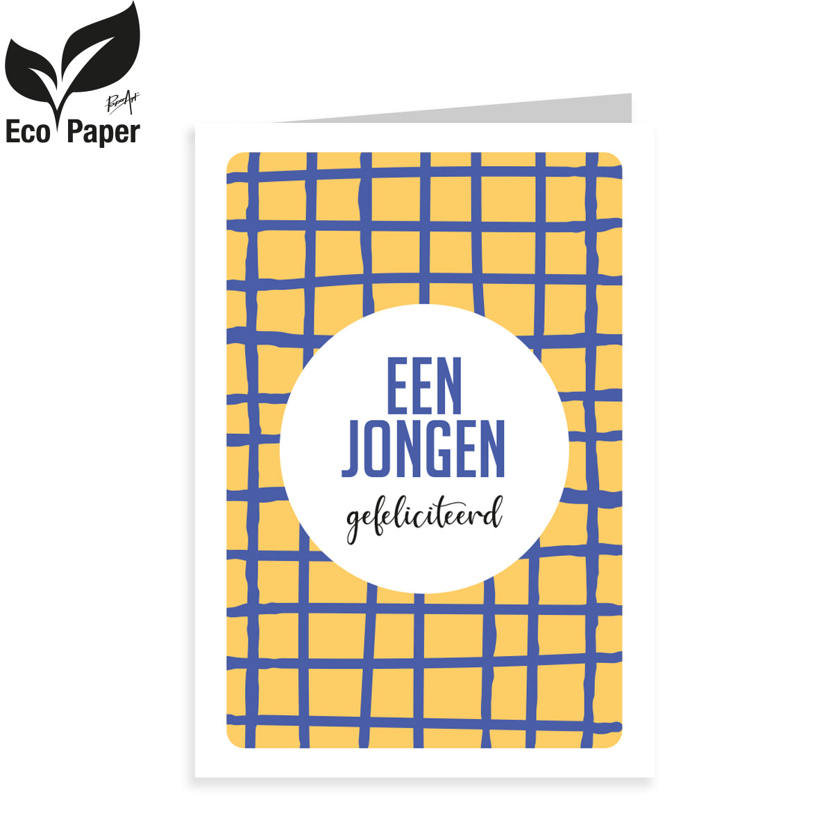 Kadokaart Eco Viva - Een jongen gefeliciteerd 20 stuks