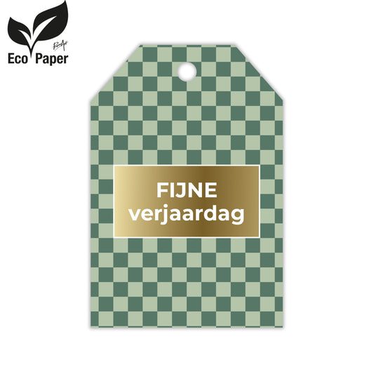 Kadokaart Eco Joy - Fijne verjaardag 20 stuks