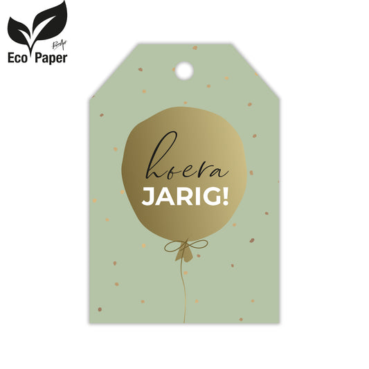 Kadokaart Eco Joy - Hoera jarig 20 stuks