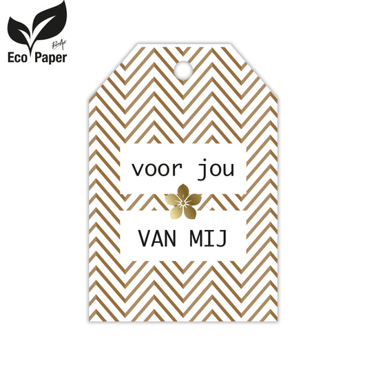 Kadokaart Eco Joy - Voor jou van mij 20 stuks
