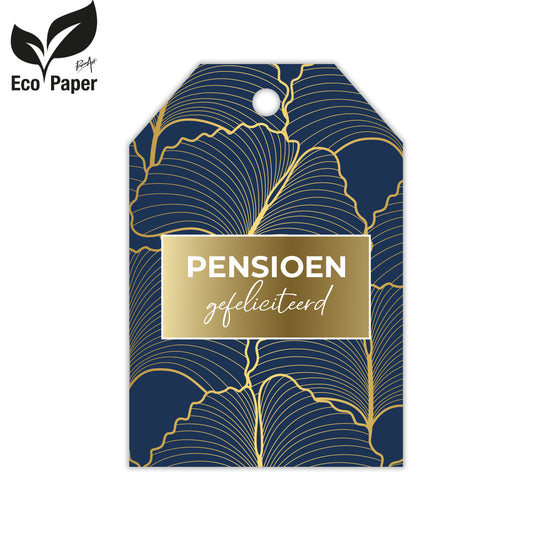 Kadokaart Eco Joy - Pensioen - gefeliciteerd 20 stuks