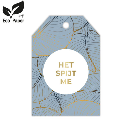 Kadokaart Eco Joy - Het spijt me 20 stuks