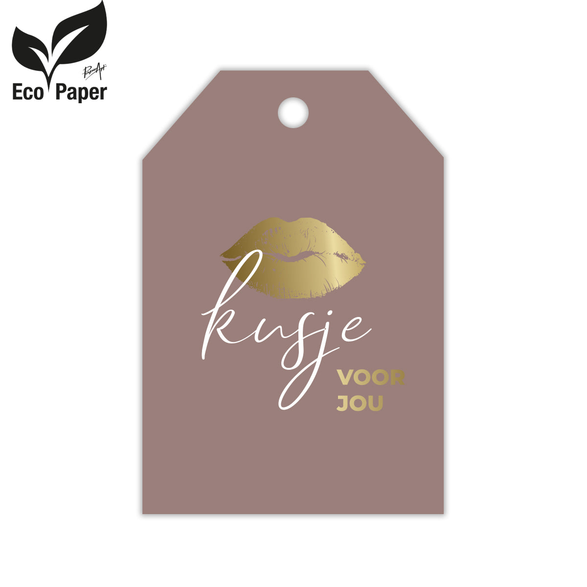 Kadokaart Eco Joy - Kusje voor jou 20 stuks