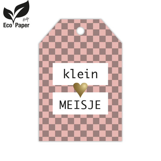 Kadokaart Eco Joy - Klein meisje 20 stuks
