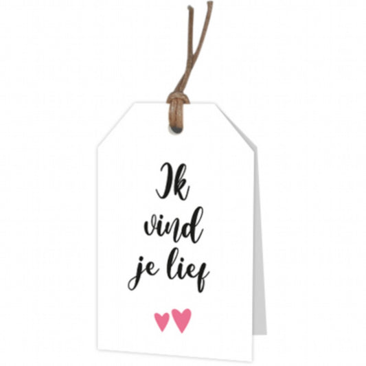 Kadokaart Part30 - Ik vind je lief 12 stuks