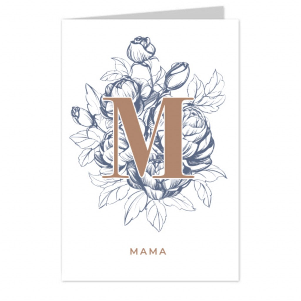 Wenskaart Moederdag  - Mama 6 stuks