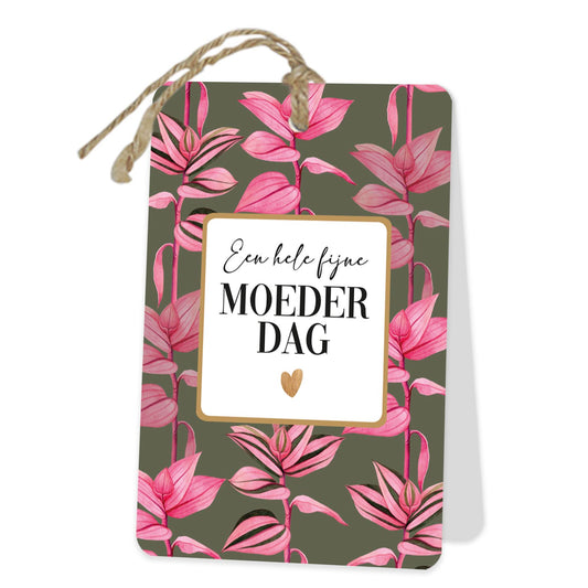 Wenskaart Een hele fijne moederdag 6 stuks