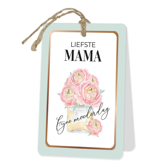 Wenskaart Liefste Mama - Fijne moederdag 6 stuks