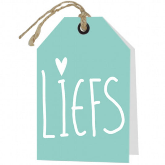 Wenskaart Liefs 6 stuks