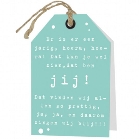Wenskaart Jij! 6 stuks