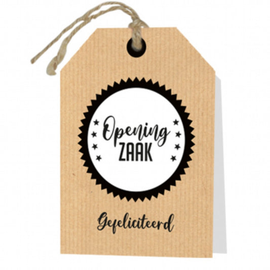 Wenskaart Opening nieuwe zaak 6 stuks