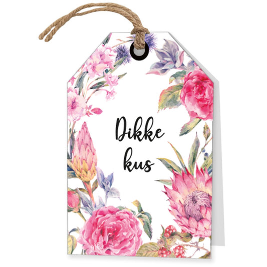 Wenskaart Dikke kus 6 stuks