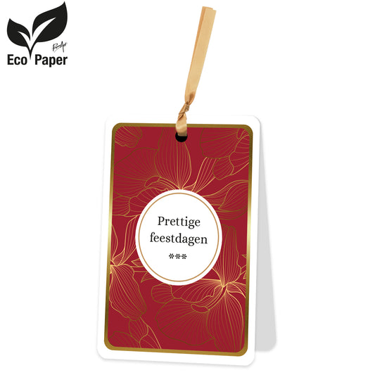 Wenskaart Prettige Feestdagen 6 stuks