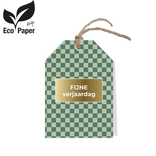 Wenskaart Fijne verjaardag 6 stuks