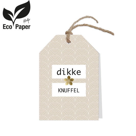 Wenskaart Dikke knuffel 6 stuks