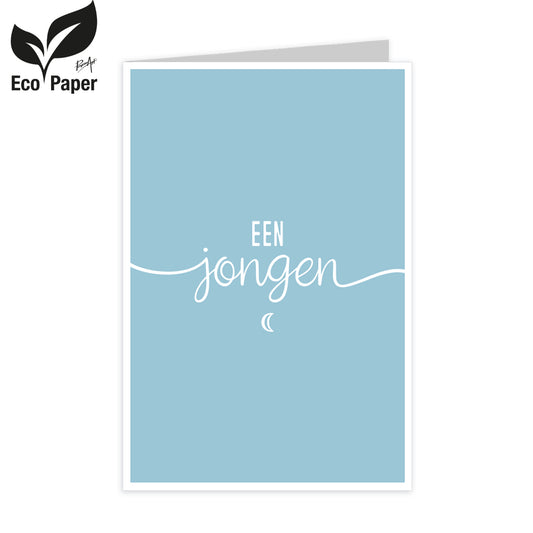 Wenskaart Een jongen 6 stuks