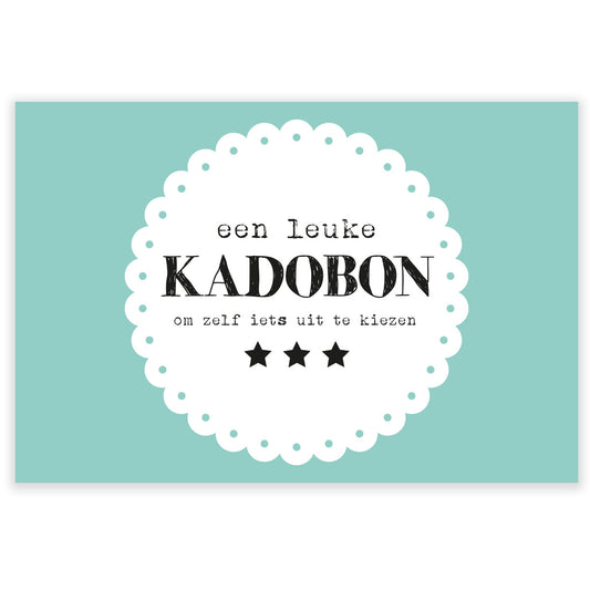 Kadobon Fortuna- Green Pie Inverse 12 stuks