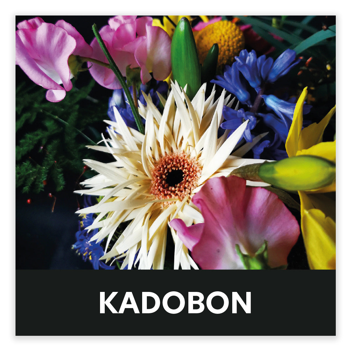 Kadobon Present - Kadobon Bloemen v3 12 stuks