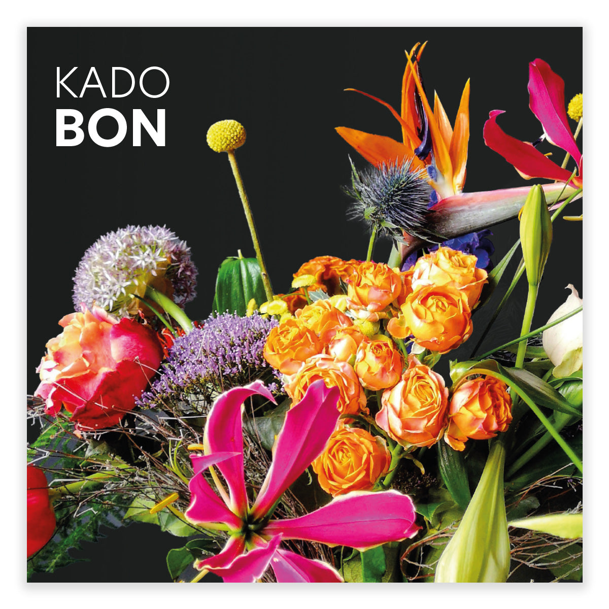 Kadobon Present - Kadobon Bloemen v1 12 stuks