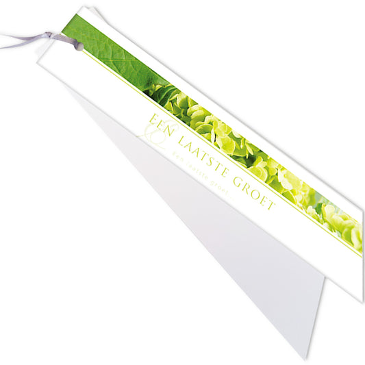 Rouwkaart Emotions - Ribbon Een laatste groet 25 stuks