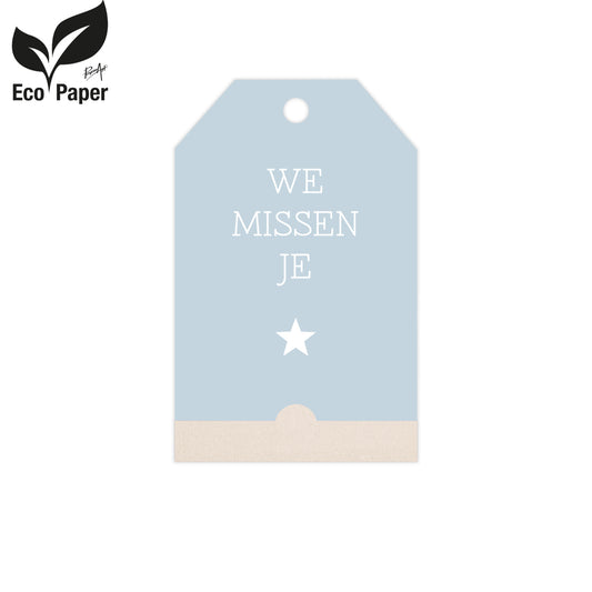 Rouwkaart Memories - We missen je 12 stuks