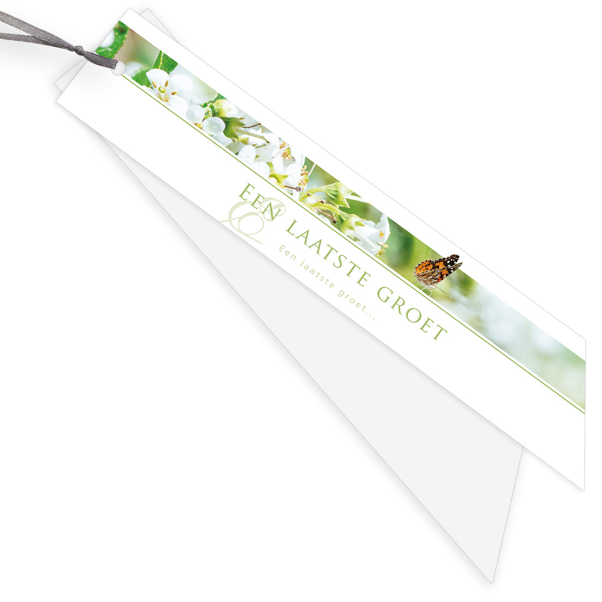 Rouwkaart Butterfly Garden - Een laatste groet 25 stuks