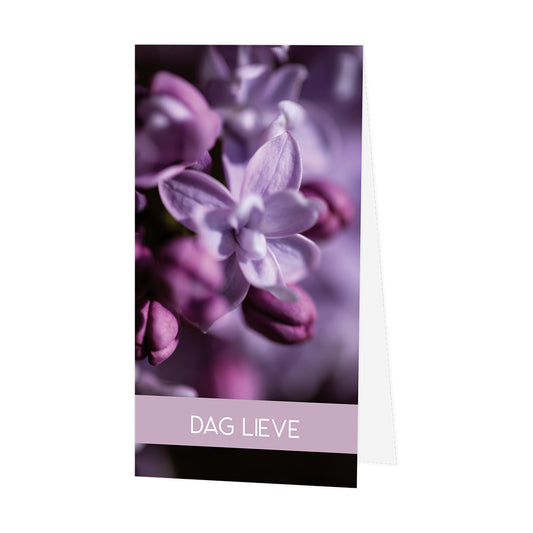 Rouwkaart Senza Sering - Dag Lieve 25 stuks