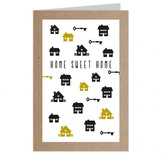Wenskaart Quotes DE - Home Sweet Home 6 stuks