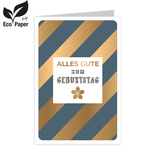 Greeting card Everything Good for Geburtstag 6 pieces