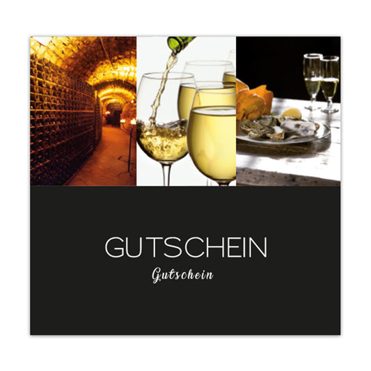Geschenkgutschein Present DE - Gutschein - Weinkeller 12 Stück