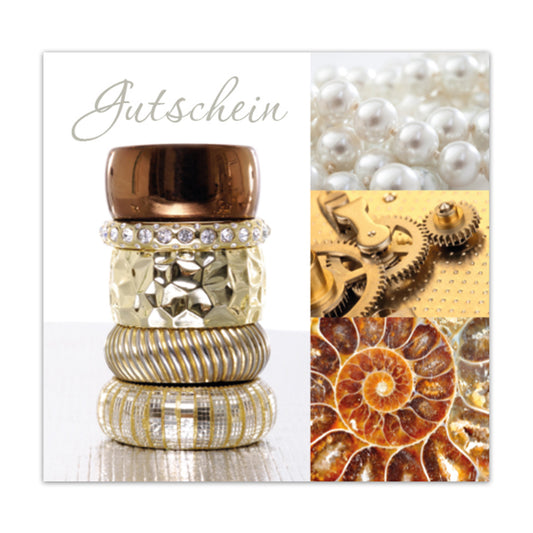 Geschenkgutschein Present DE - Gutschein - Armbänder 12 Stück