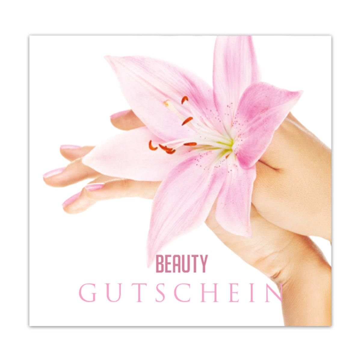 Geschenkgutschein Present DE- Gutschein - Beautiful Hands 12 Stück