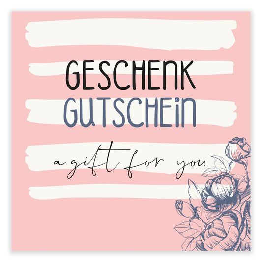 Geschenkgutschein Present DE - Gutschein - Ein Geschenk für Sie v1 12 Stück