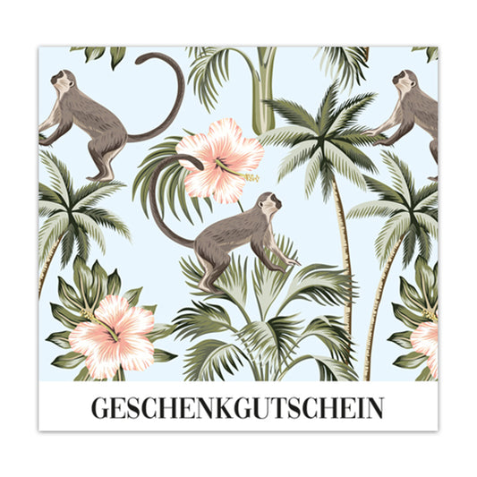 Geschenkgutschein Present DE - Gutschein - Aloha Monky 12 Stück