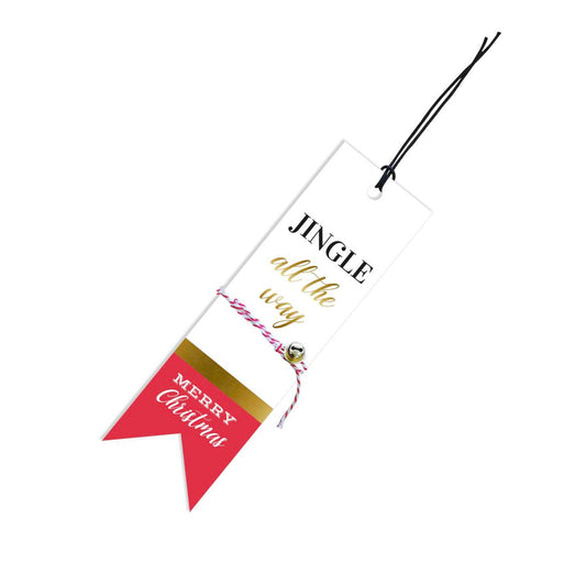 Kadokaart Bijou Christmas - Jingle all the way 6 stuks