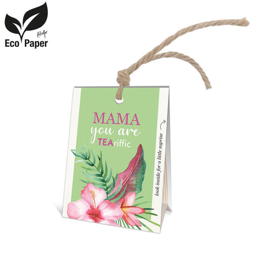 Kadokaart Mama you are TEA riffic 6 stuks