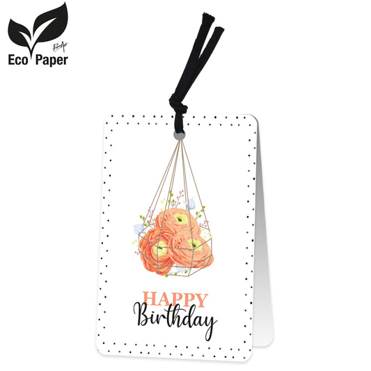 Wenskaart Eco Sprinkles DE - HAPPY Birthday 6 stuks