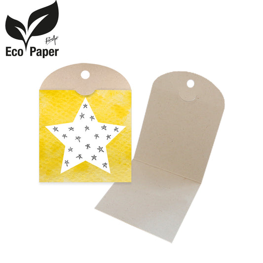 Kadokaart Eco Cupcake - Blanco 12 stuks