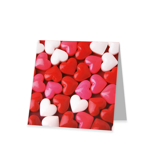 Kadokaart Hearts BL - Blanco v11 12 stuks
