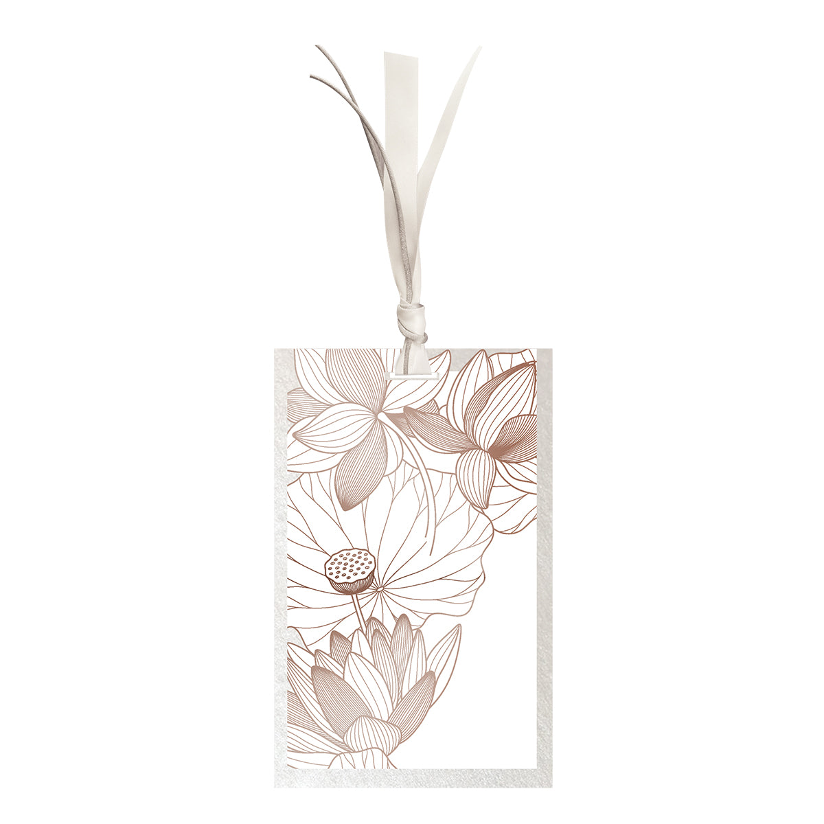 Mourning card Diora - Blank Large 12 pieces
