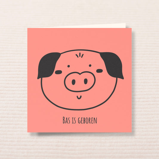 Geboortekaart Kleine Kopjes serie - Big