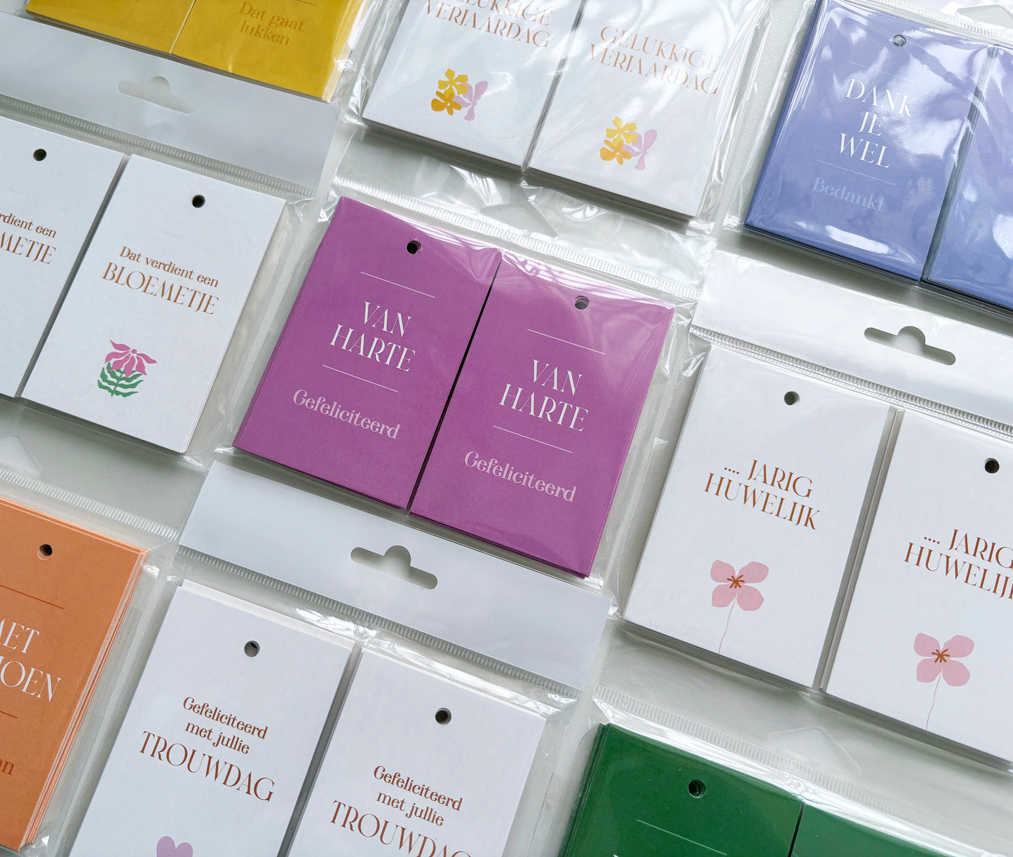 Gehele Eco Indy lijn – 24 Soorten, 600 Kaarten