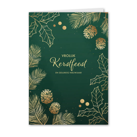 Kerstkaart Winter Decoraties