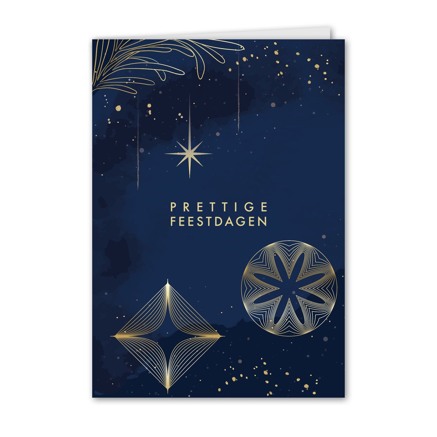 Kerstkaart Winter Decoraties