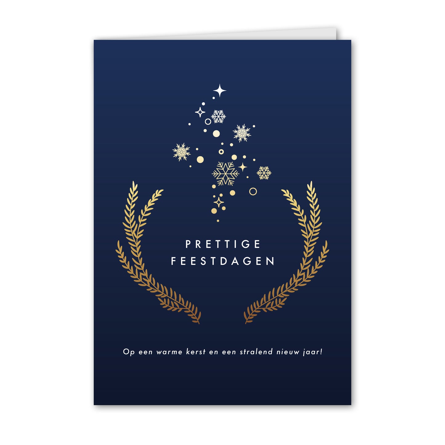 Kerstkaart Hertengewei