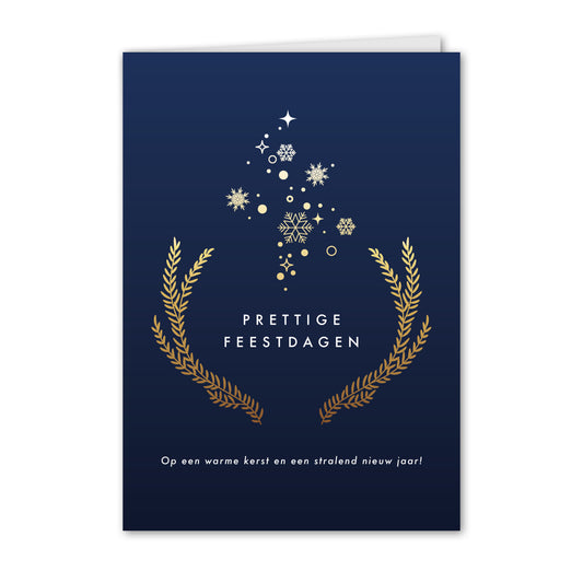Kerstkaart Hertengewei