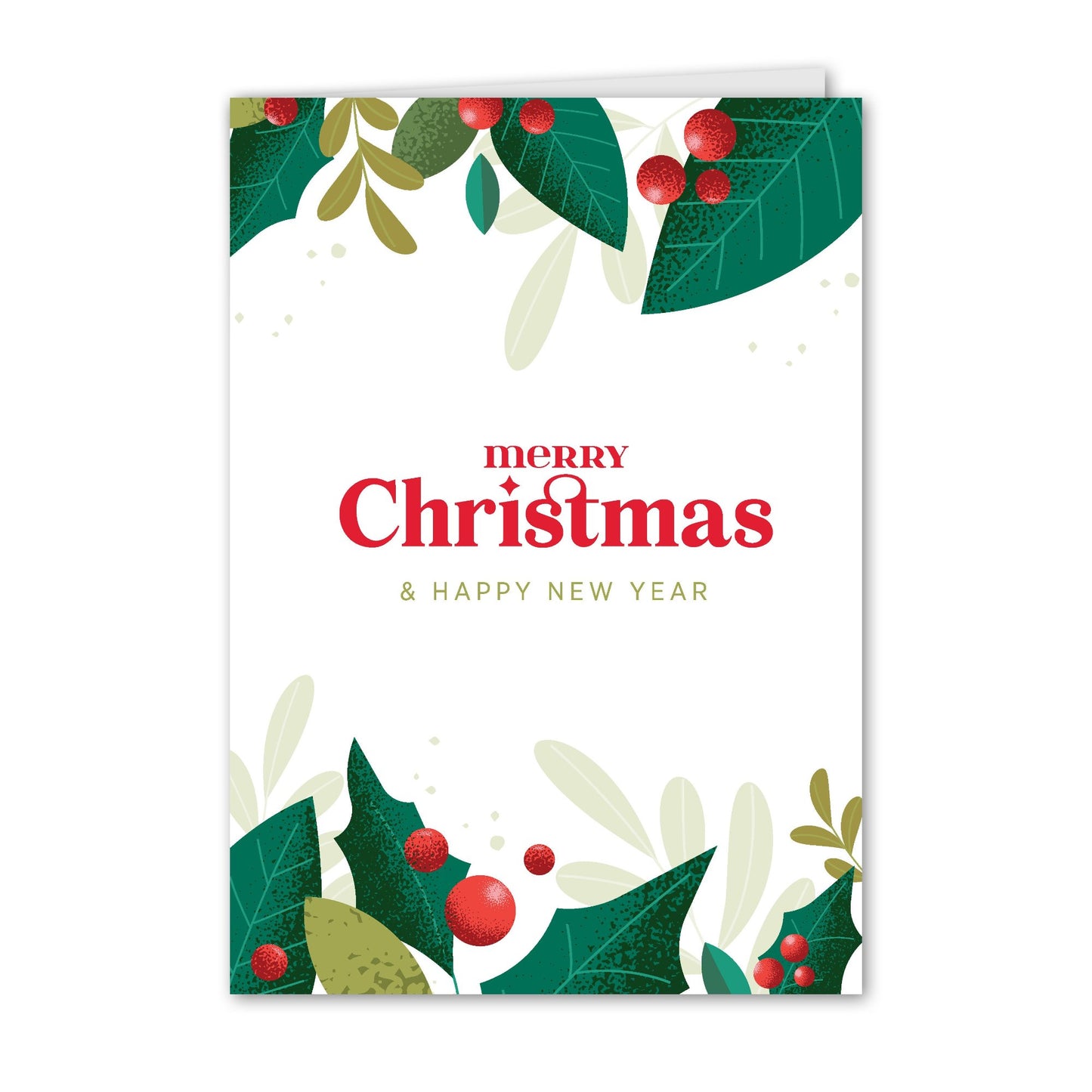 Kerstkaart Decoraties Abstract