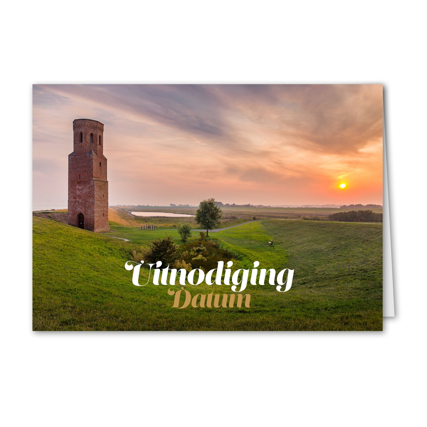 Uitnodiging Plompe Toren (gepersonaliseerd)