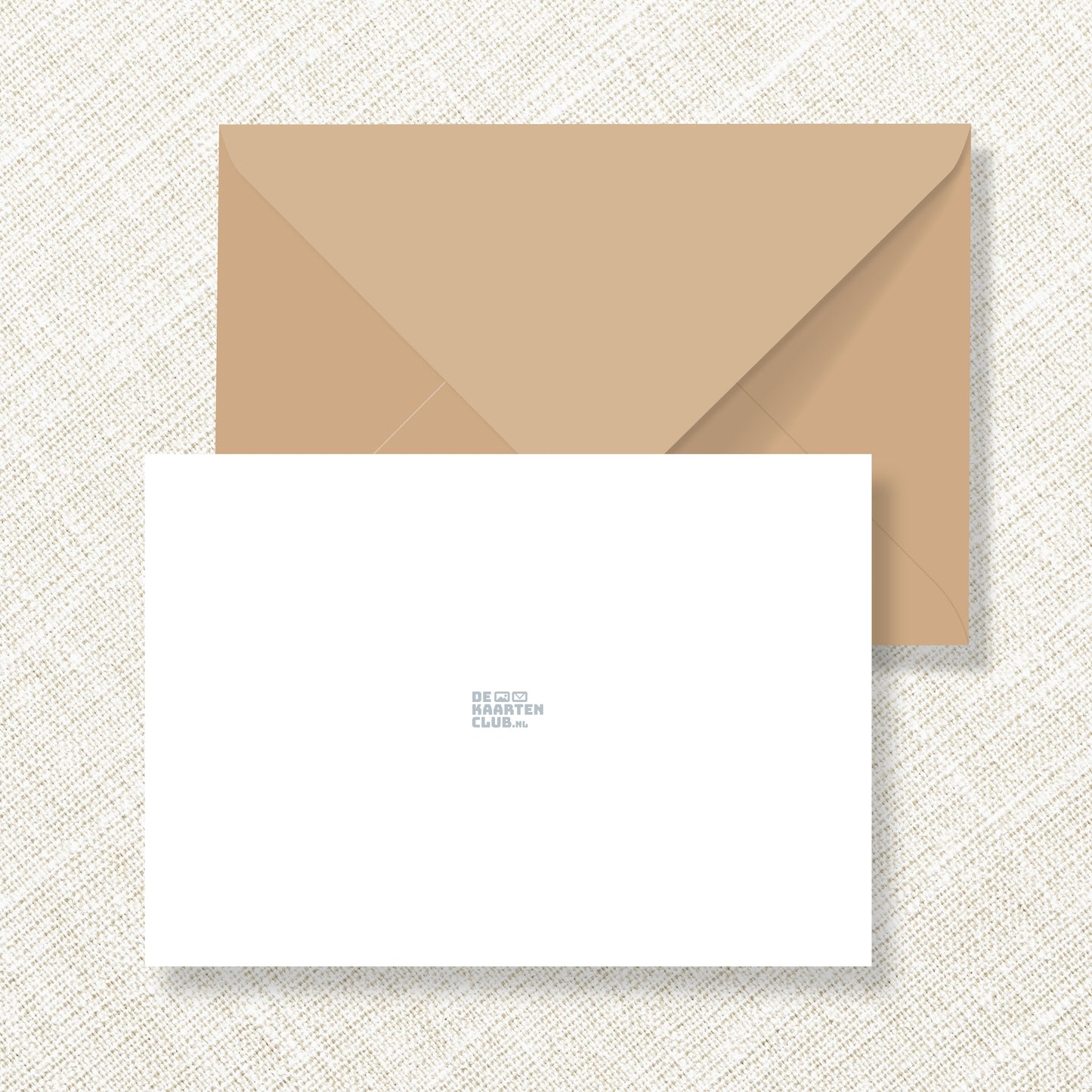 Trouwkaart Painted Elegance - Beige